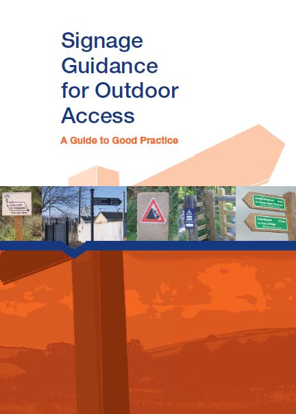 Signage Guidance for Outdoor Access - A Guide to Good Practice front cover