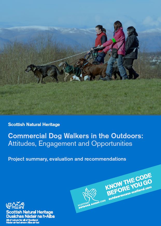 Commercial dog walkers front cover