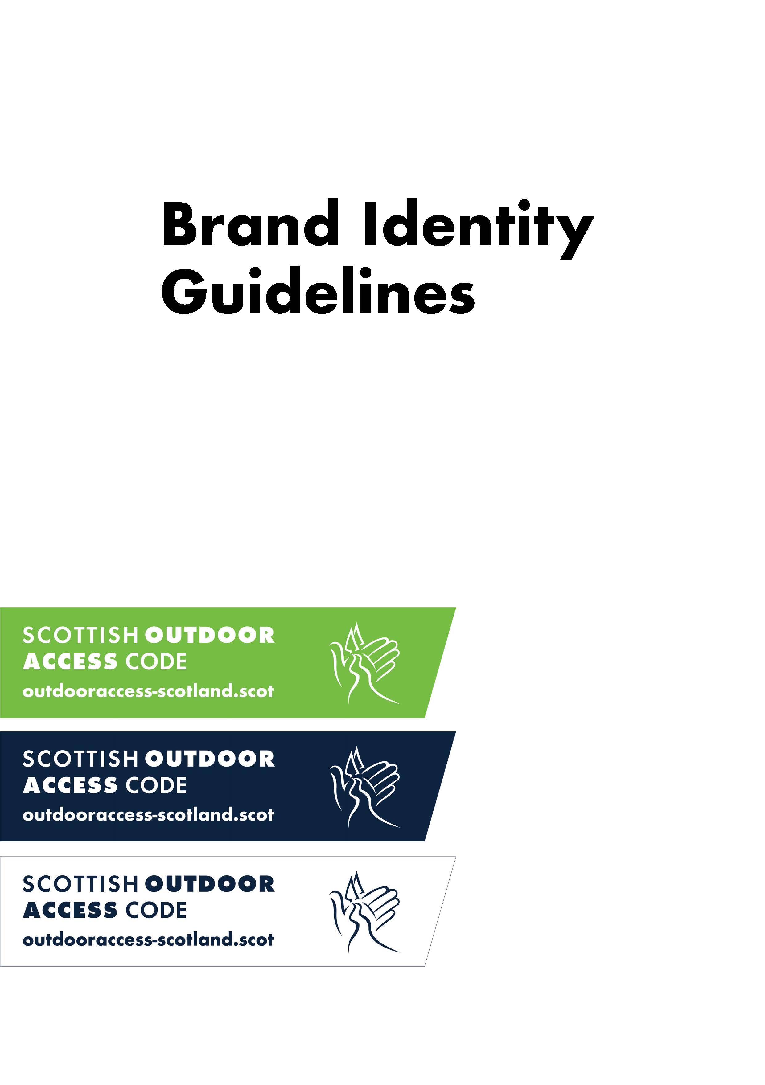 SOAC brand guidelines front cover