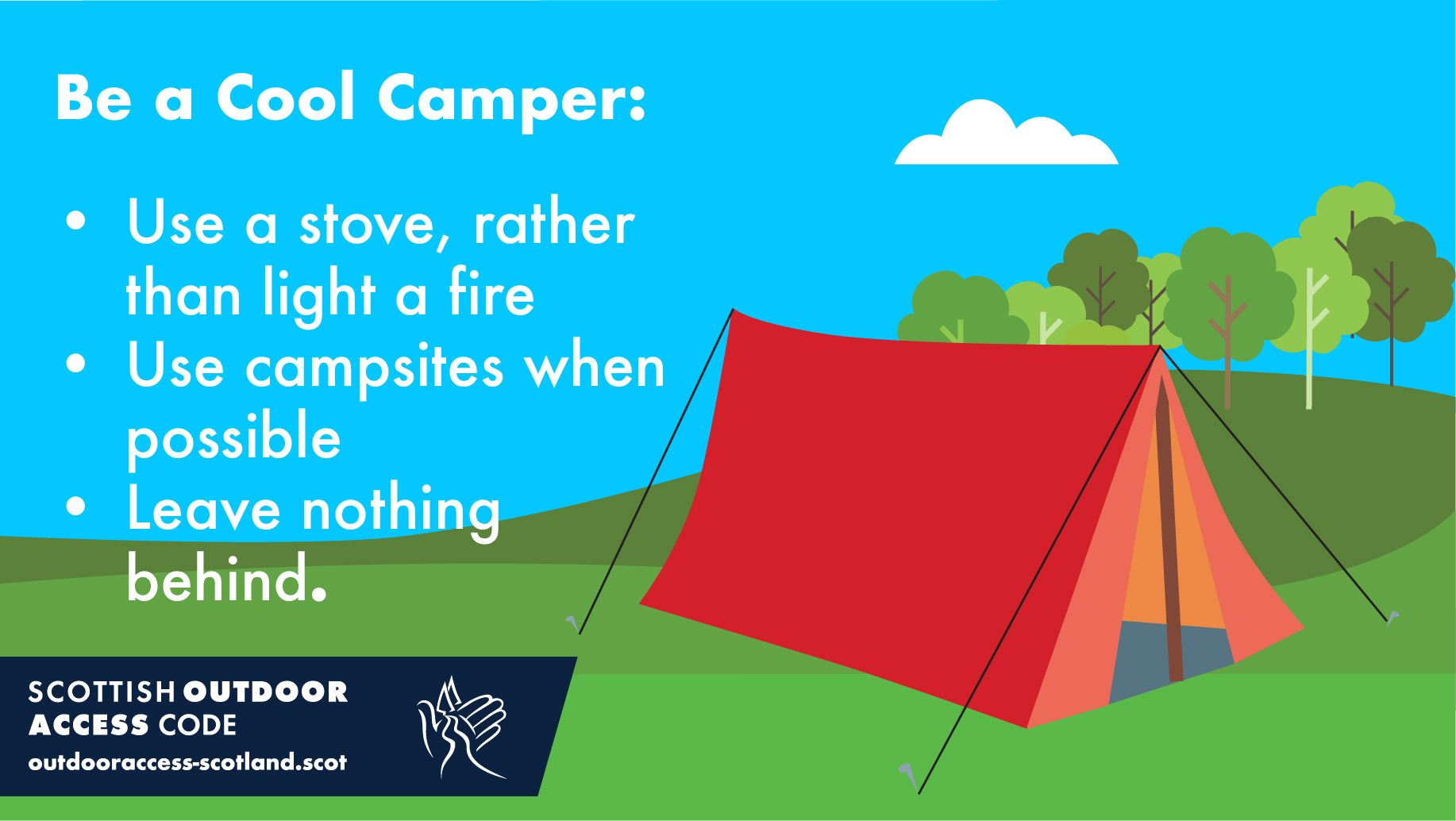 Be a cool camper.
