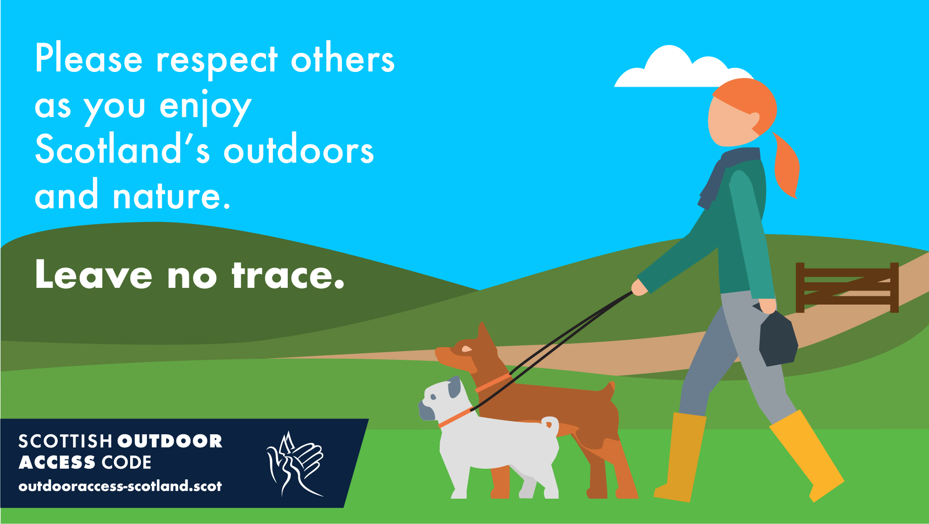 Respect each other, leave no trace.